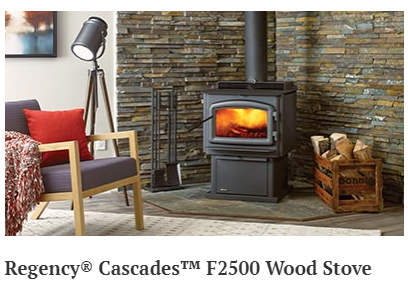 Regency Package Cascades Wood Stove F2500